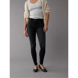 American Eagle black Next Level Stretch Jeans